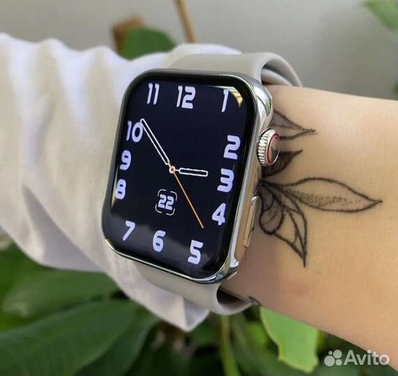 Часы Apple watch 8 stainless steel глянец