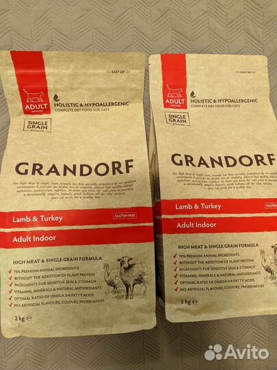 Сухой корм для кошек Grandorf