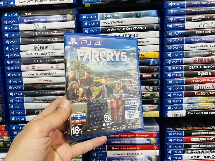 Far cry 5 ps4 диск