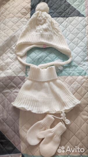 Комплект шапка, шарф 50/52