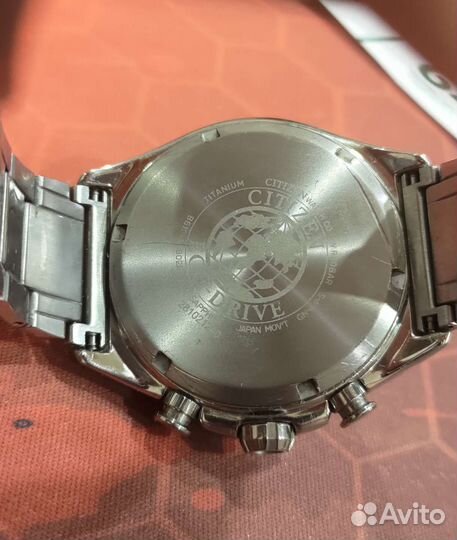 Часы citizen eco drive титановые