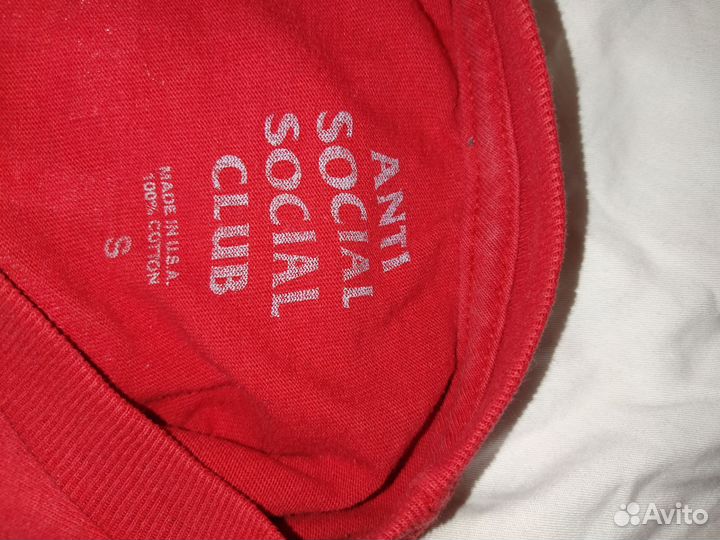 Футболка antisocial social club