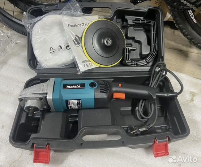 Полировочная машинка Makita для авто