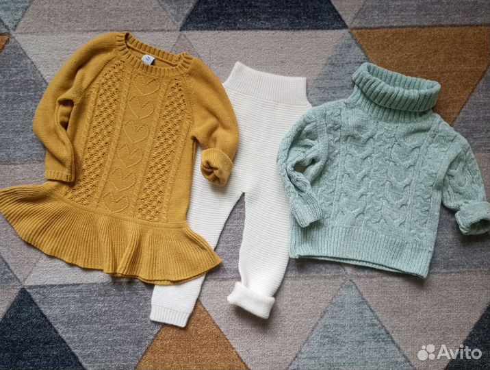 Пакет вещей на девочку 86-92