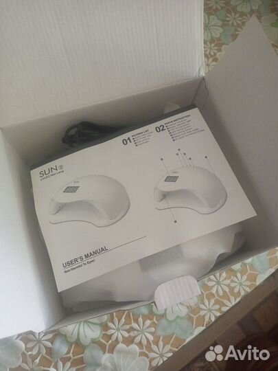 Лампа для маникюра SUN 5 uvled Nail Lamp