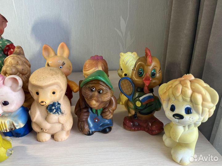 Игрушки резиновые СССР