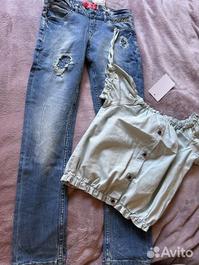 Пакет новой одежды для девоч 146 (11л) цена за все