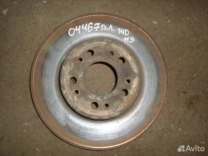 Диск тормозной передний W140 M119 A1404210912