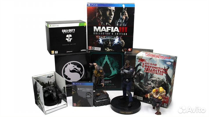 Коллекционные издание игр / фигурки