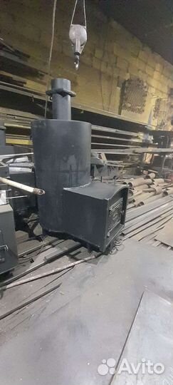 Печь из газовой трубы