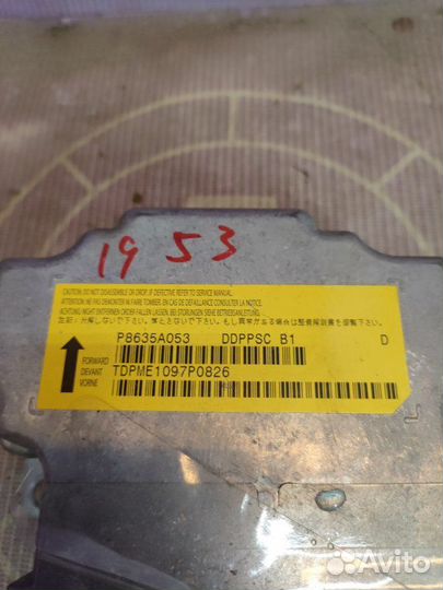 Блок управления SRS Citroen C Crosser EP 4HN 2007