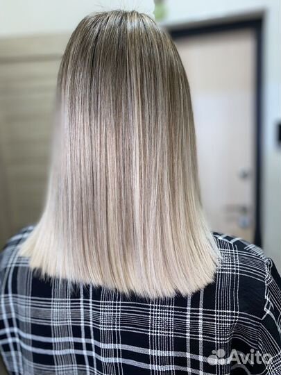 Шатуш/Мелирование/Airtouch Стрижка кончиков