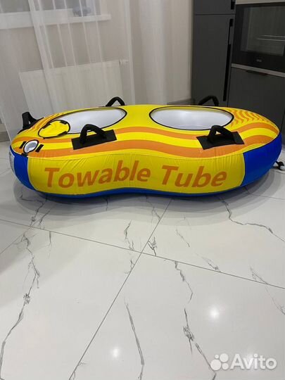 Водная тюбинг ватрушка двойная восьмерка