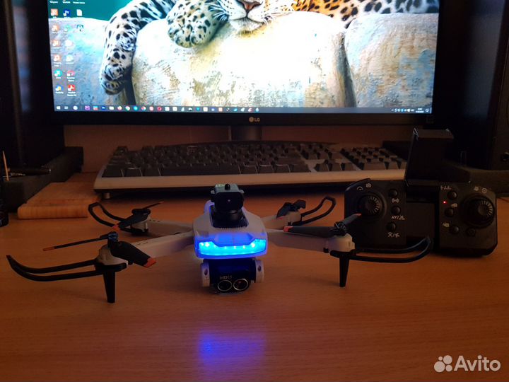 Квадрокоптер Р-15 мини-дрон с 2 камерами (новый)