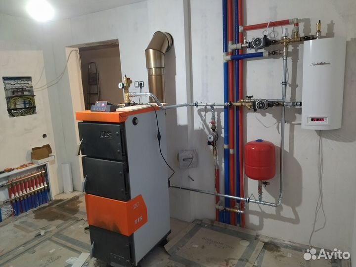 Монтаж Теплого пола, отопление, водоснабжение