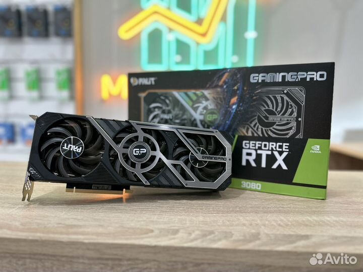 Видеокарта RTX 3080 Palit Gaming Pro