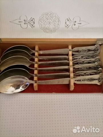 Мельхиоровые ложки СССР