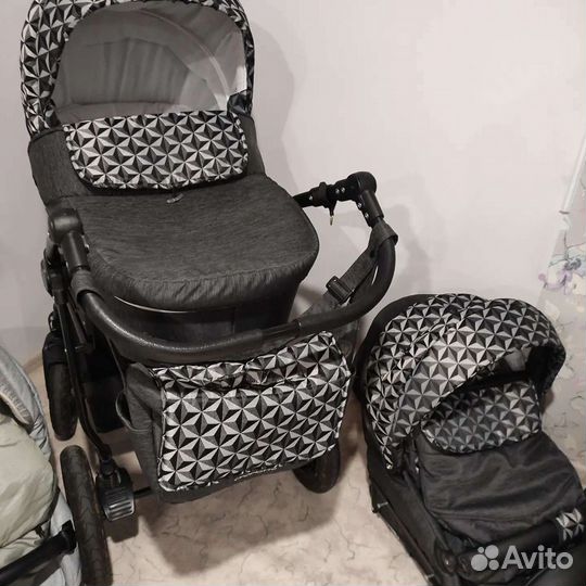 Коляска индиго