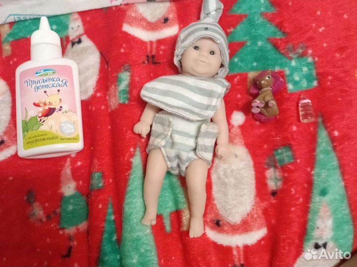 Кукла реборн мини