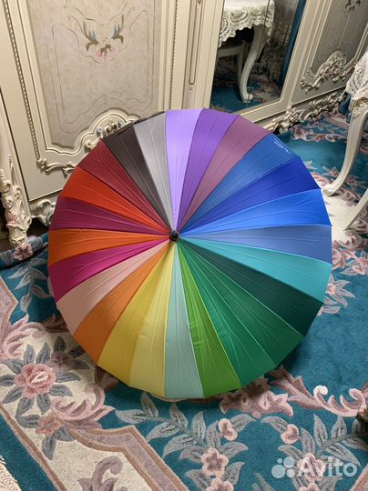 Зонт радуга