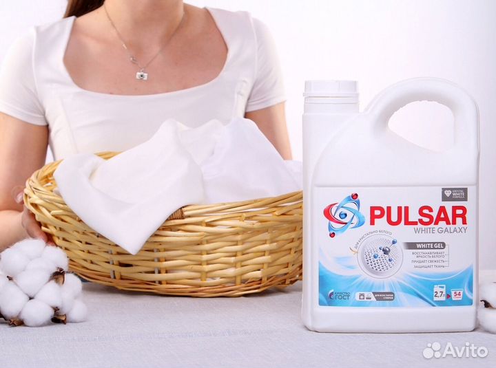 Гель для стирки вещей 2,7 литра