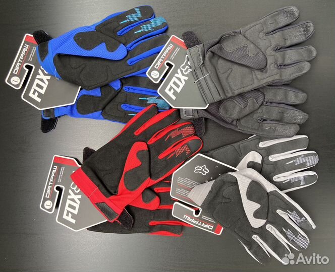 Мото перчатки FOX