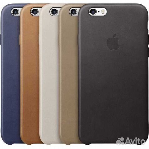 Кожаный чехол iPhone 7 / 8 / SE оригинал