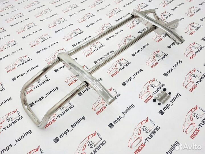 Кенгурятник хром на Mercedes G-class w463