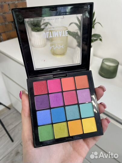 Палетка теней nyx