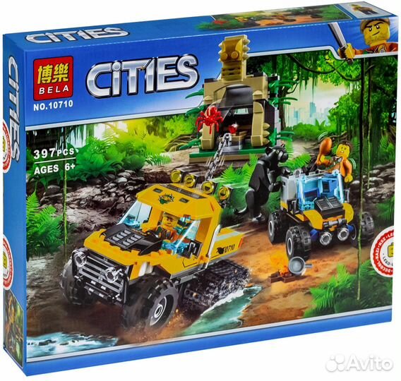 Лего Сити Миссия Исследование Джунглей