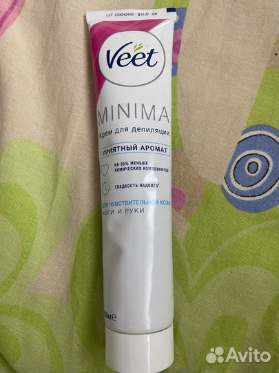 Крем для депиляции veet