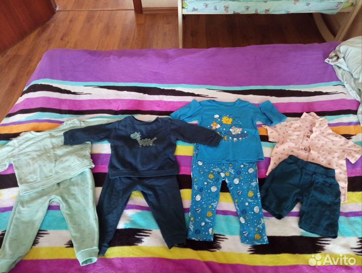 Вещи пакетом на мальчика от 1 года до 2