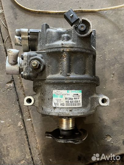 Компоессор кондиционера vw passat b6