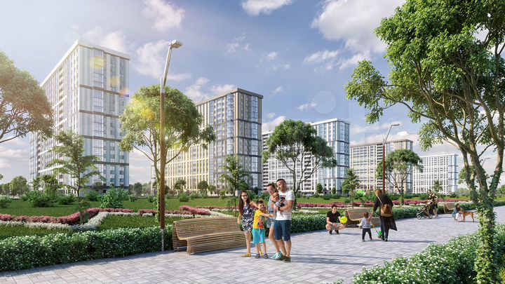 2-к. квартира, 69,4 м², 5/18 эт.