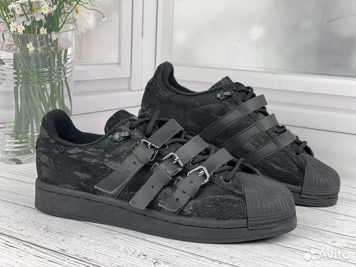 Кроссовки adidas superstar Rabbit hole grey