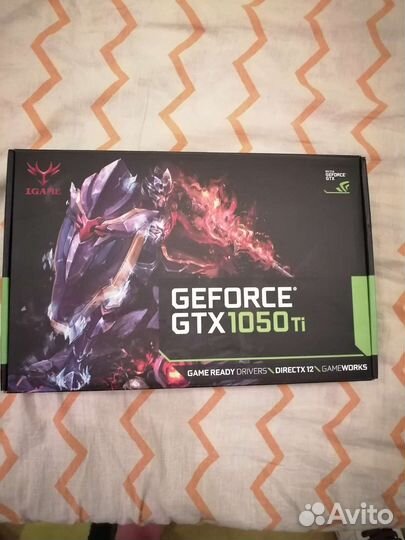 Видеокарта gtx 1050 ti 4gb