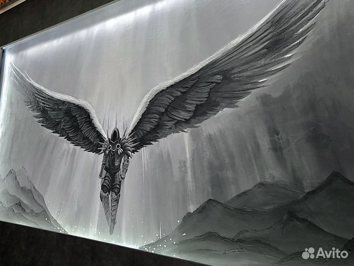 Художник. Роспись стен. Граффити