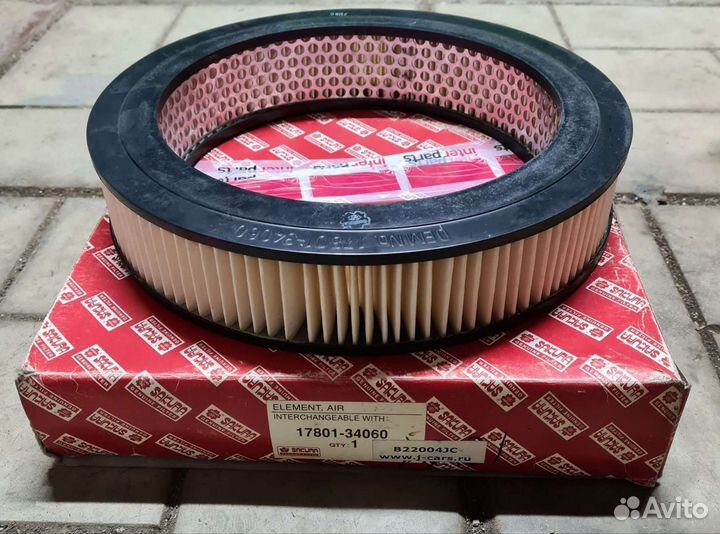 Фильтр воздушный на toyota mark 2