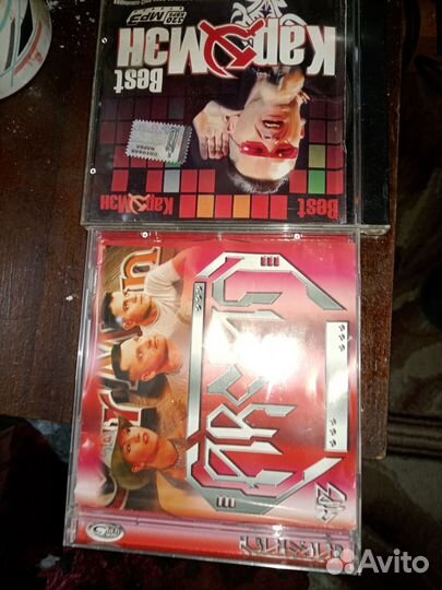 Музыкальные cd диски CAR MEN 2 шт