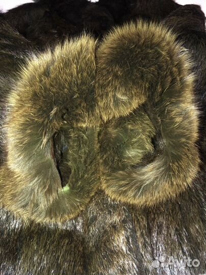 Натуральный мех нутрии и песца для рукоделия