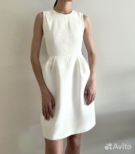 Платье белое LV