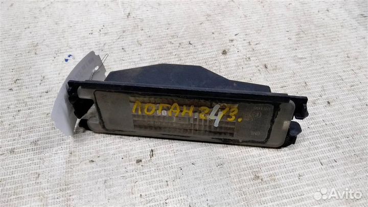 Фонарь подсветки номера Renault Logan 1