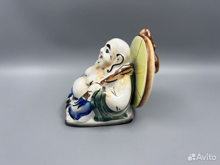 Статуэтка фарфоровая, хотэй. Для хранения чая