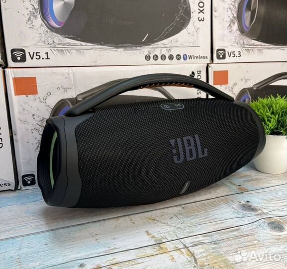 Колонка JBL Boombox 3 LED Новая