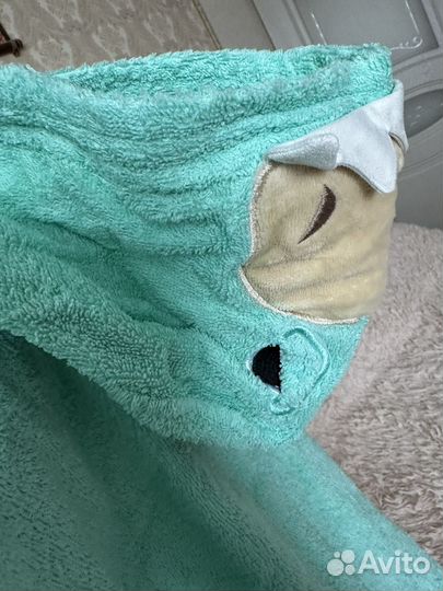 Полотенце пончо детское