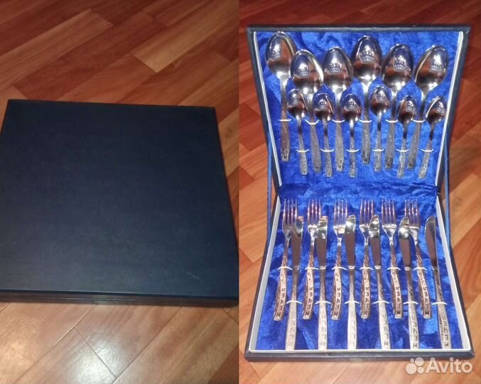 Наборы столовых приборов СССР (ложки, вилки, ножи)