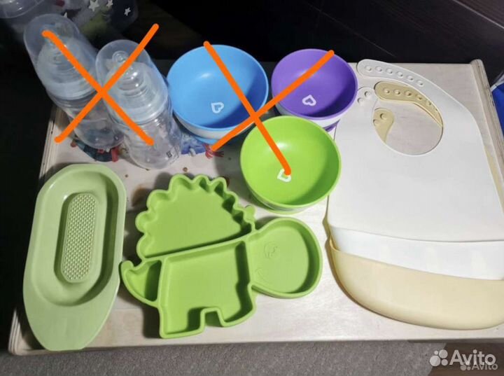 Посуда для первого прикорма