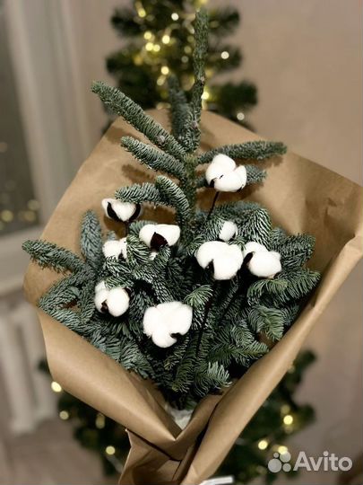 Ёлочные букеты москва