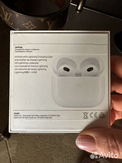 Airpods 3 новые