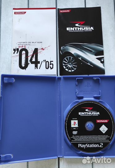 Игра PS2 enthusia - Professional Racing
